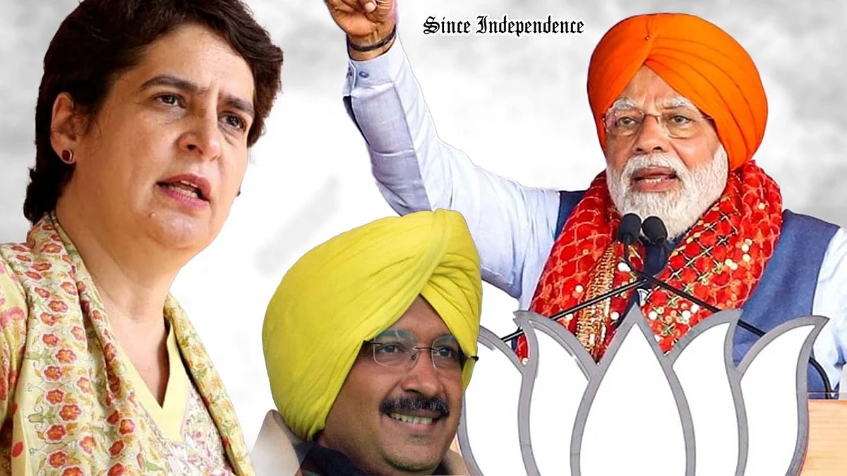 “Wearing Turban on Stage Doesn’t Make You Sardar”: Priyanka Gandhi Slams PM Modi and Kejriwal