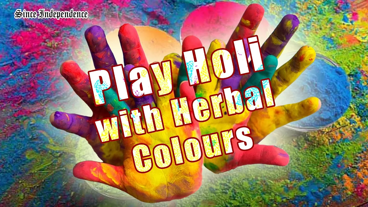 Say No to Chemical Colours and Play Holi with Homemade Herbal Colours