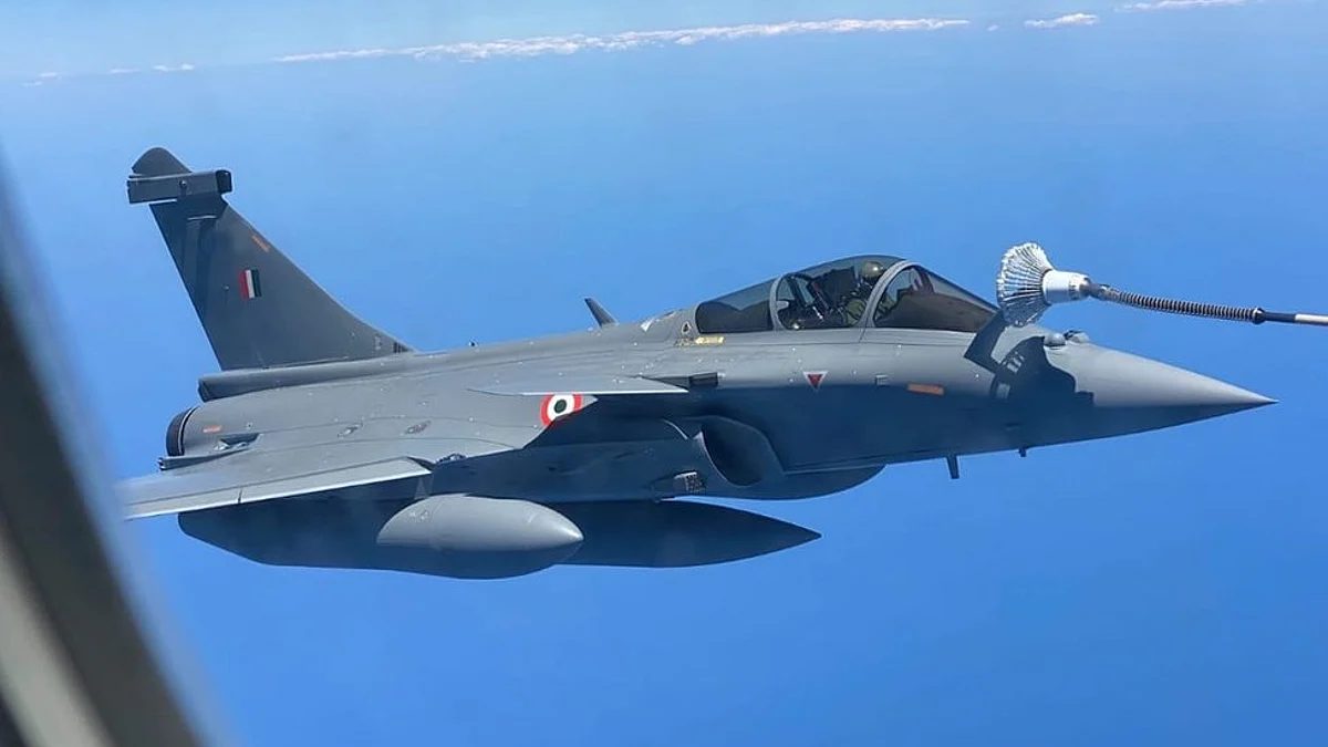 EAC Chief Air Marshal DK Patnaik Takes Off in Rafale Fighter Jet at Hasimara Airbase