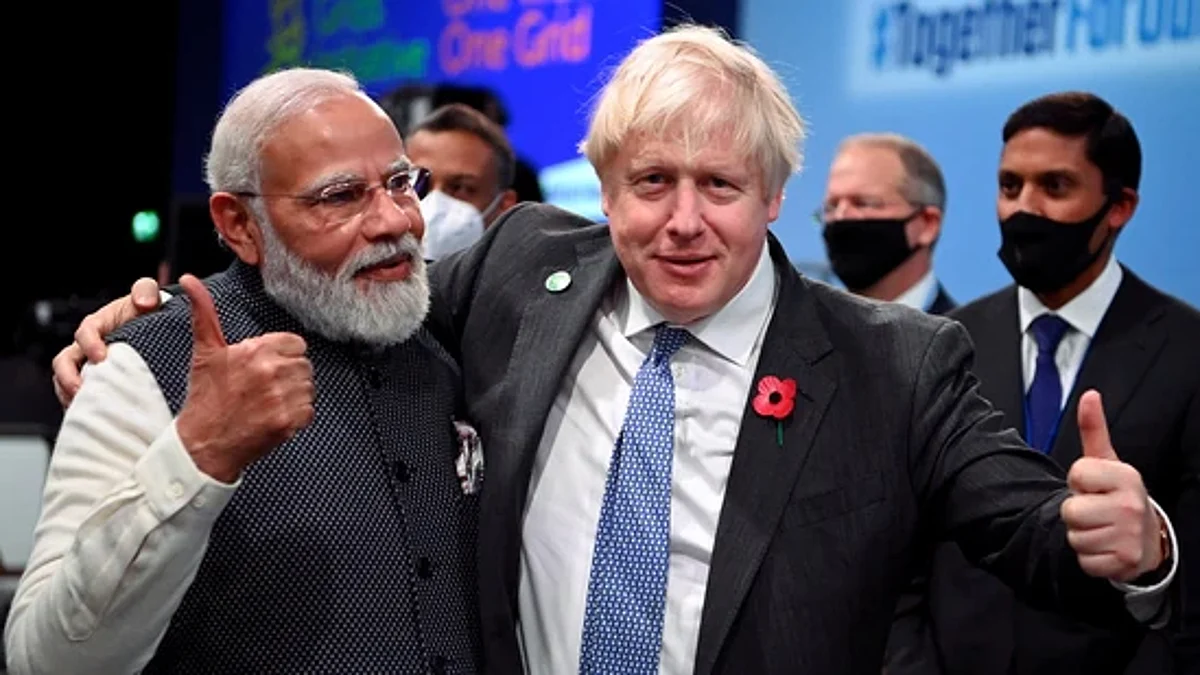 UK PM Boris Johnson’s 2-day Visit to India from April 21, will hold 'Intensive' Talks with PM Modi