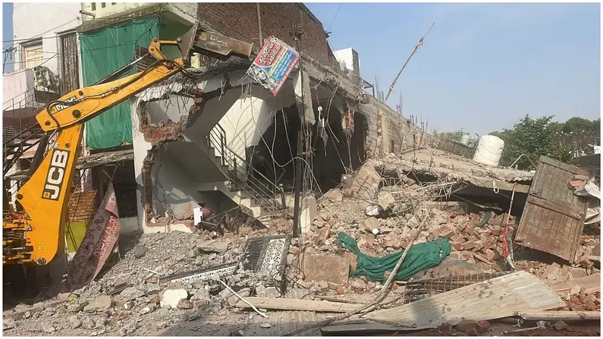 Action after Violence: Bulldozer to run on illegal Construction in Jahangirpuri