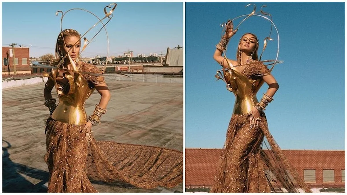 Natasha Poonawalla Dazzles at the MET Gala in a Sabyasachi Outfit