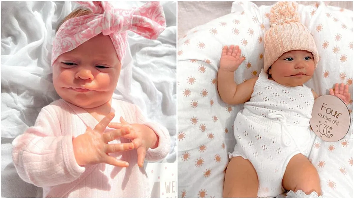 Australian Newborn Girl Born With A "Permanent Smile" On Her Face, Melts Hearts