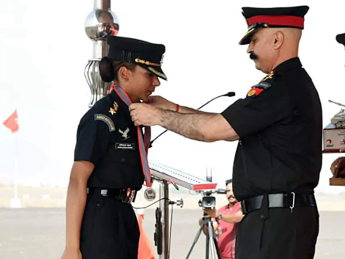 Haryana's Abhilasha Barak Becomes First Woman Combat Aviator of Indian Army