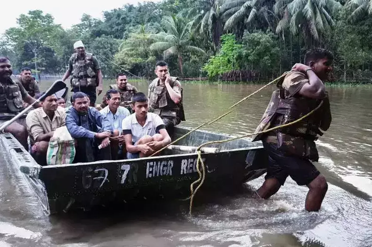 Situation in Assam Worsened due to Floods, so far 71 People Died