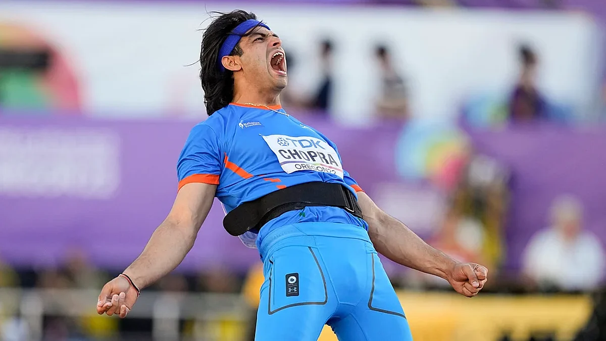 Olympic Golden Boy Neeraj Chopra Wins Silver at World Athletics Championships 2022