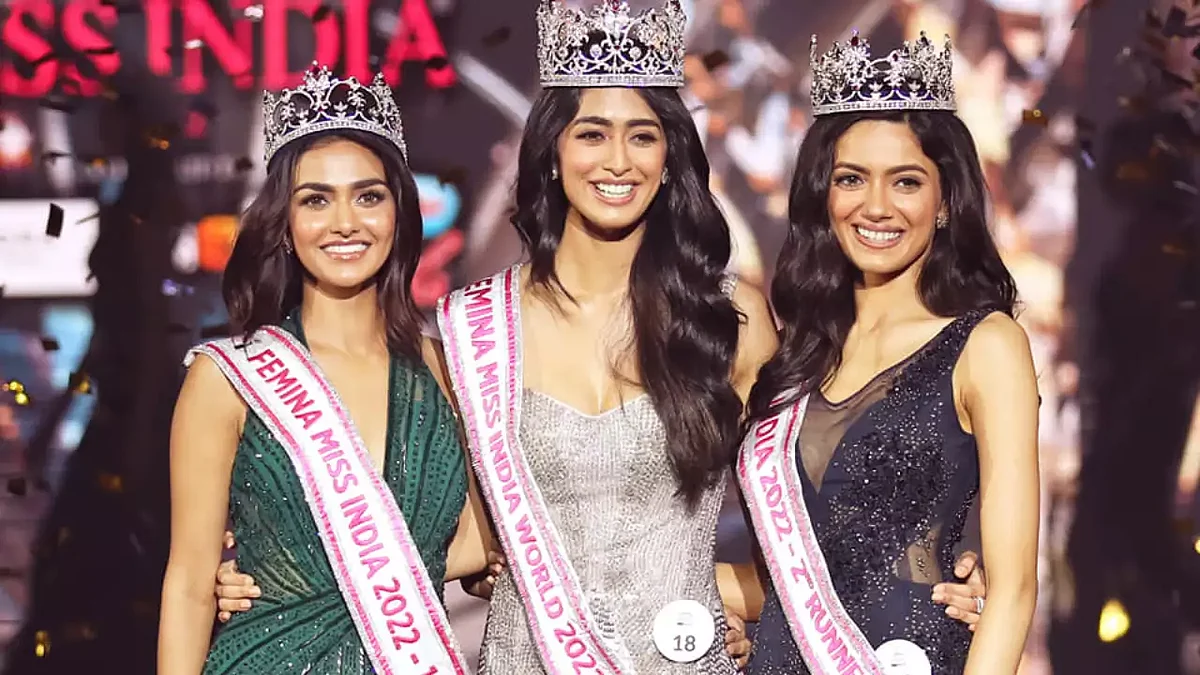 Sini Shetty, Resident of Karnataka Wins Title of Femina Miss India 2022