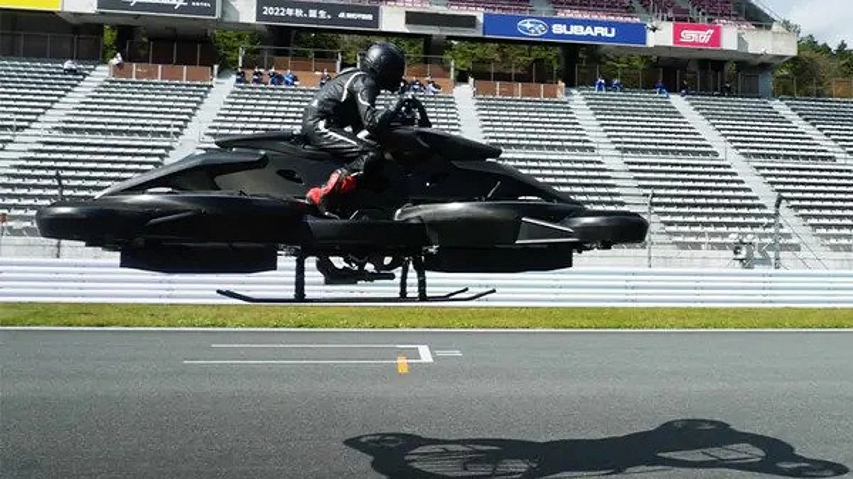 Japanese Startup Flies Bike In Detroit: 'XTurismo' Hoverbike Tops 100 kmph; Price ₹6.19 Crore