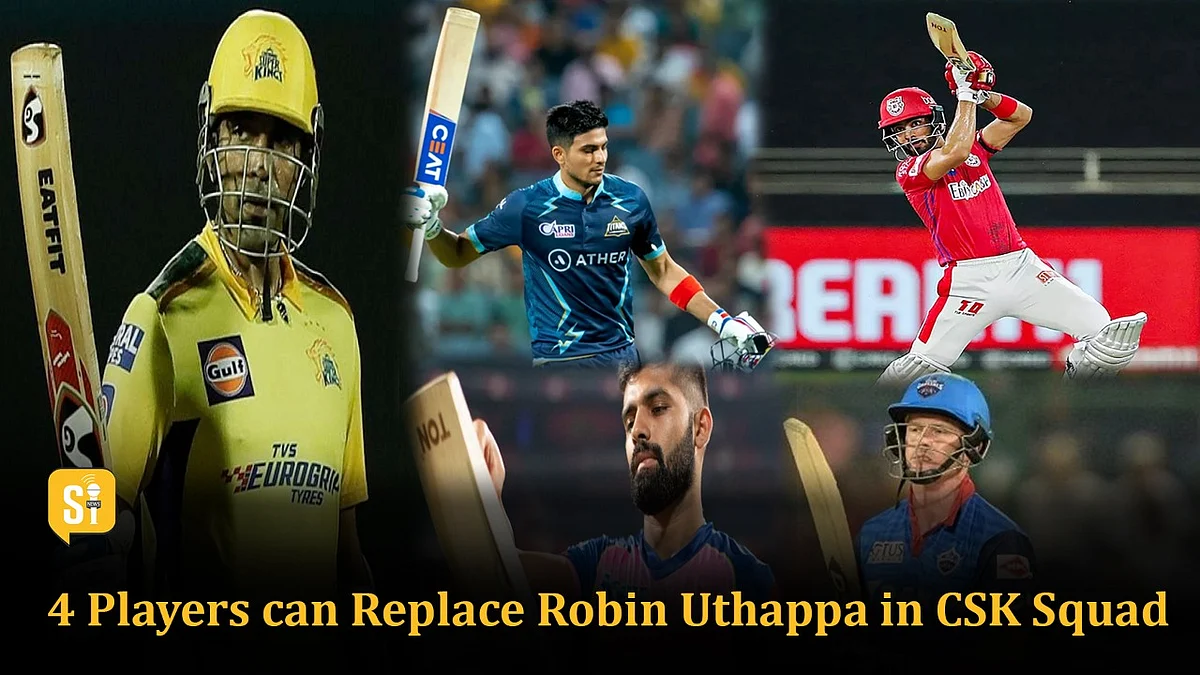 Robin Uthappa can be Replaced with these 4 Batters for CSK in IPL 2023