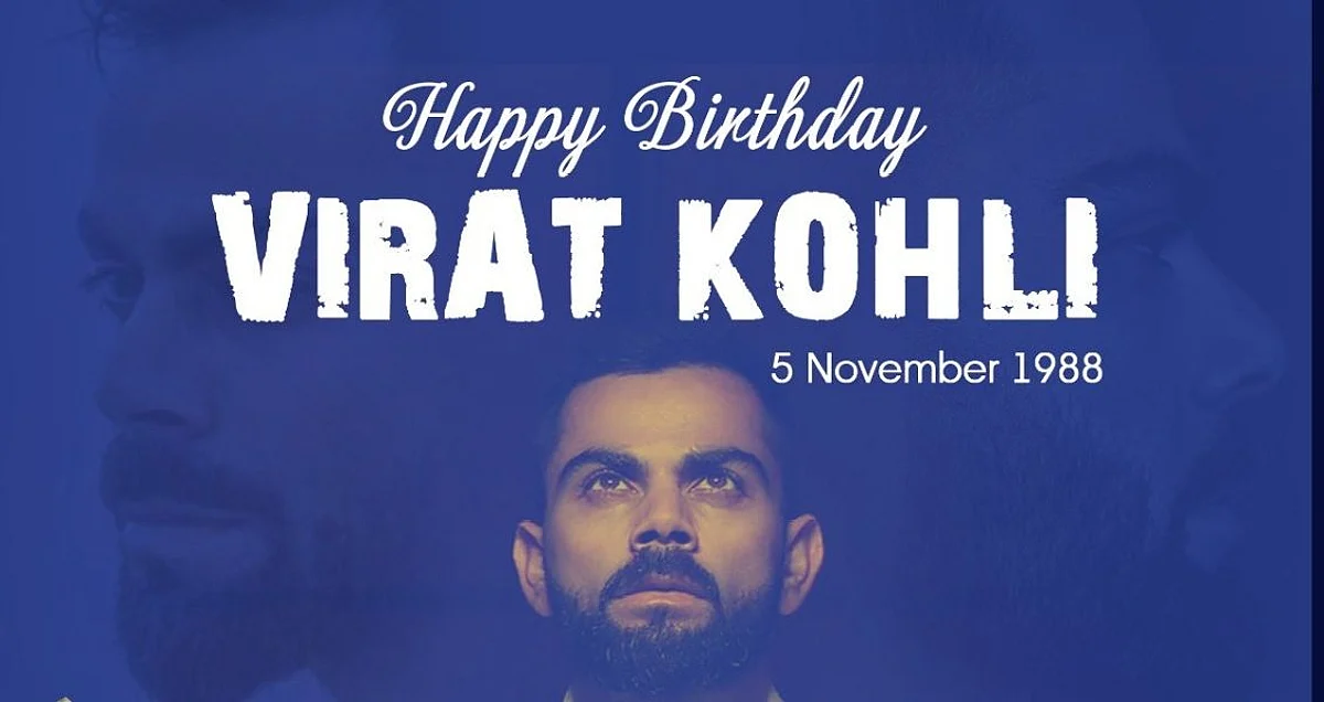 Happy Birthday Virat Kohli
