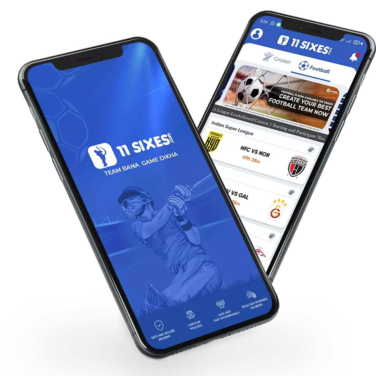 11Sixes app
