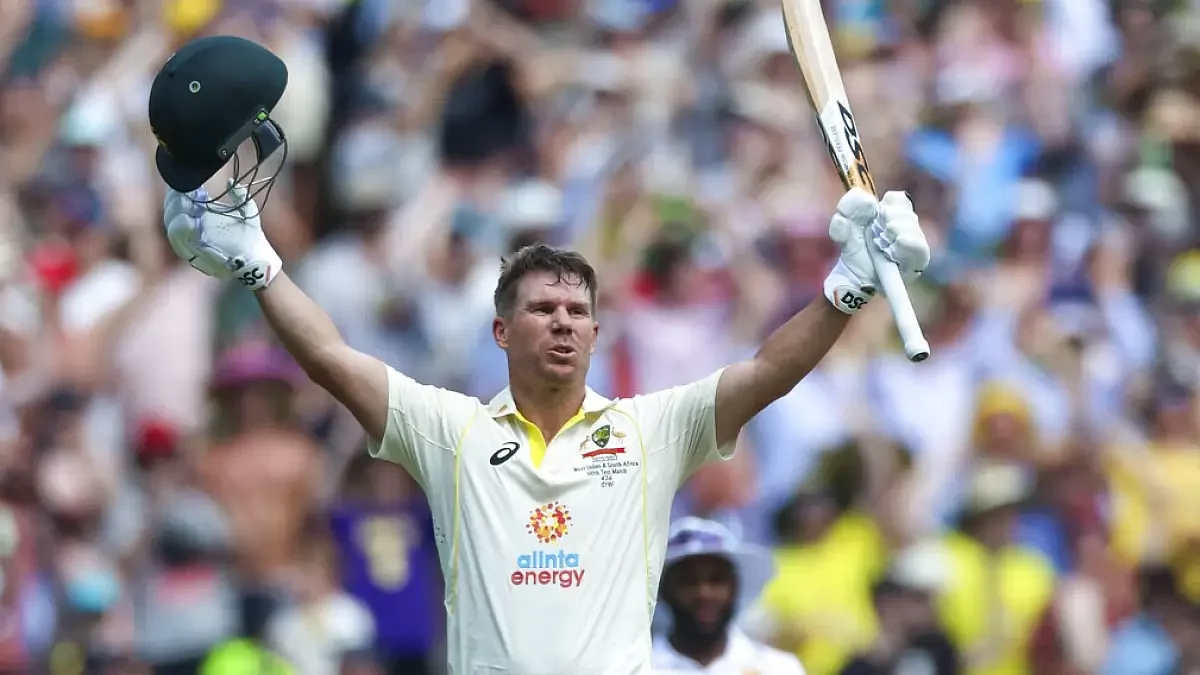 AUS Vs SA 2nd Test Match: David Warner Smashes Double Ton on his 100th Red Ball Encounter