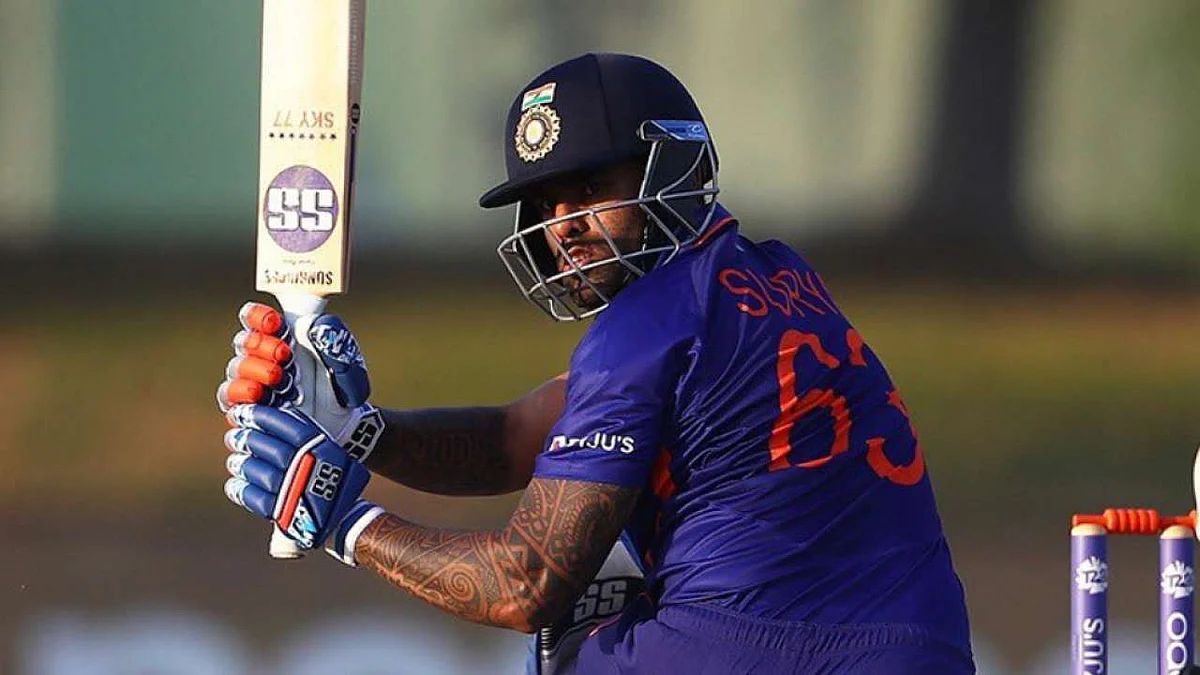 Right-handed middle-order batter Suryakumar Yadav