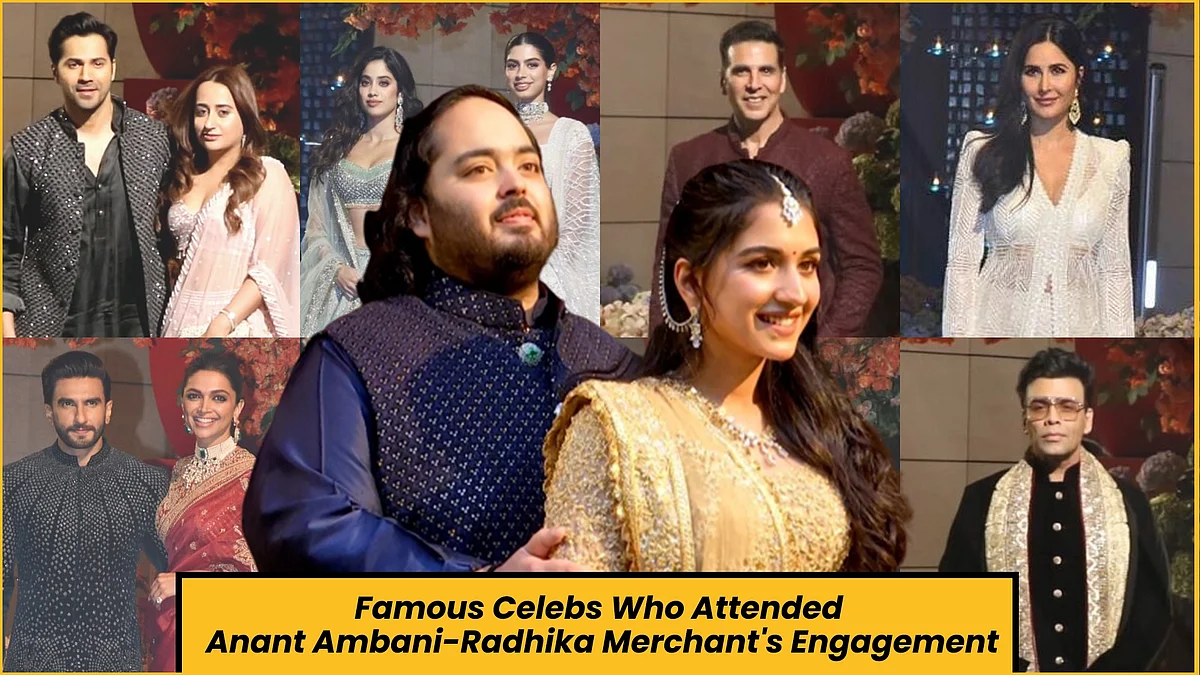 Famous Celebs Who Attended Anant Ambani-Radhika Merchant's Engagement