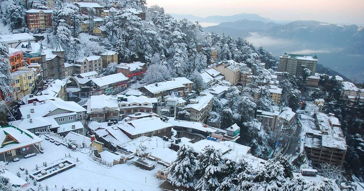 Shimla: Season’s First Snowfall