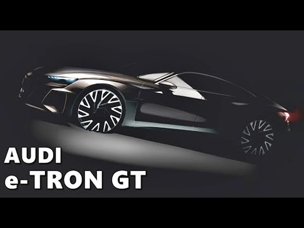 THE AUDI E-TRON GT AT 2018 LOS ANGELES