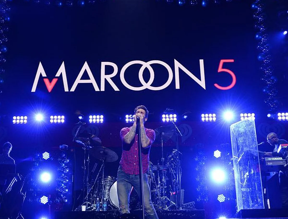 Maroon 5 Performs at Super Bowl Halftime Show