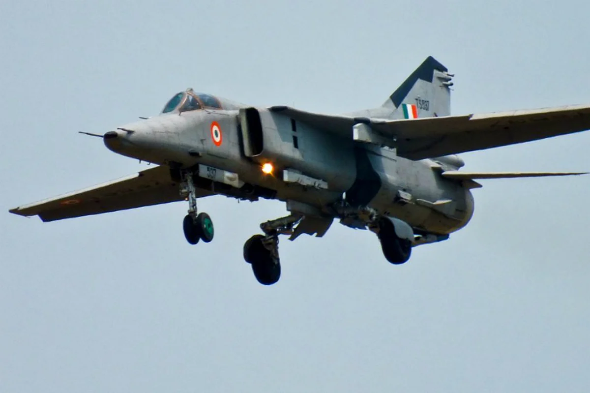MiG 27 Fighter Aircraft Crashed in Rajasthan’s Jaisalmer