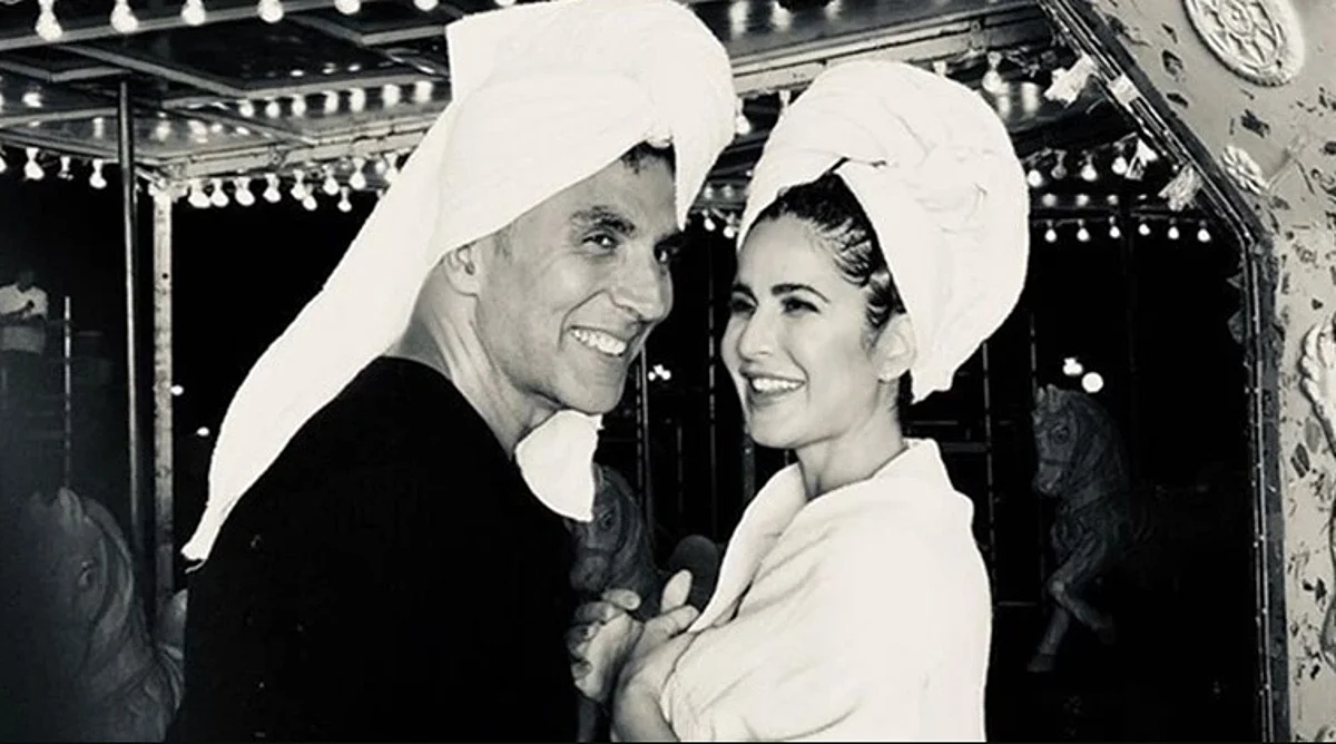 Akshay and Katrina Shoot the Rain Dance Sequence for Sooryavanshi