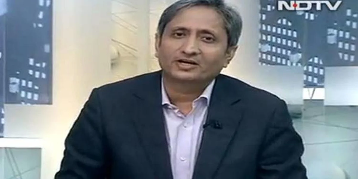 Ravish Kumar made Questioning Post for Railway Minister