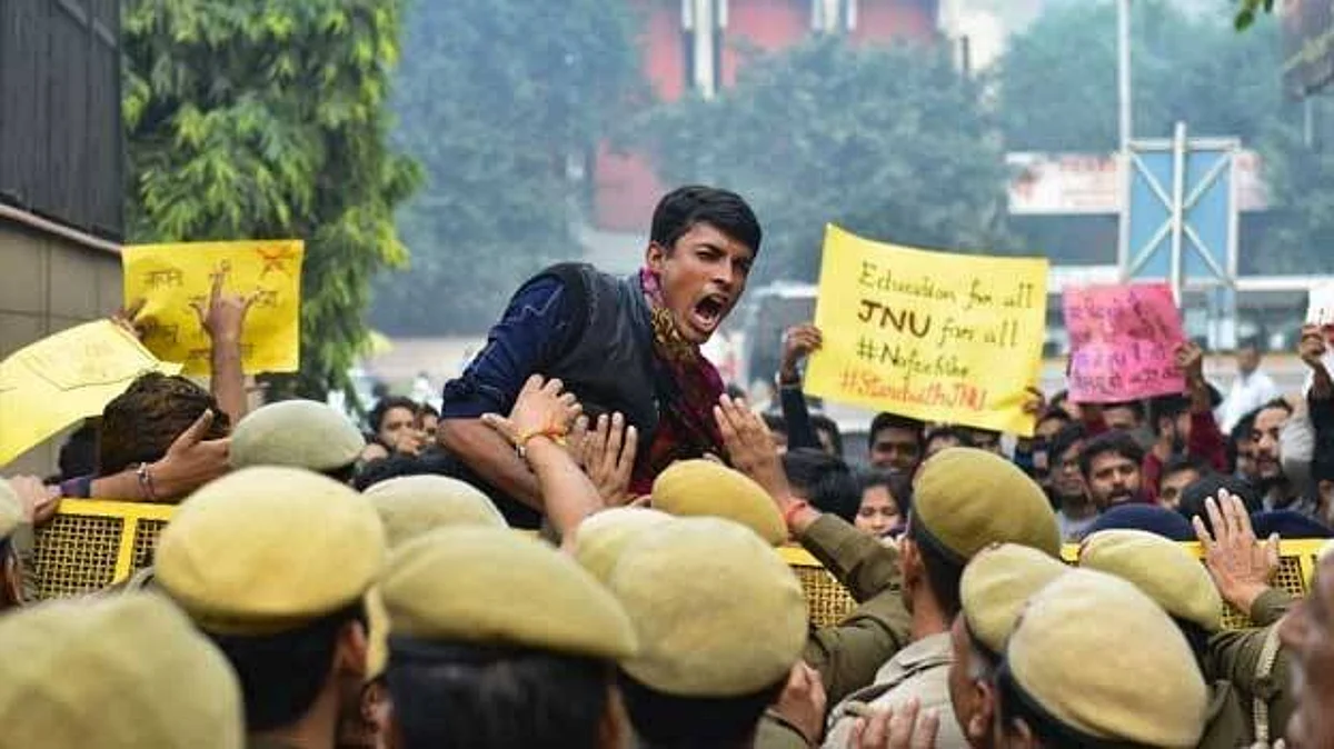 Delhi Police Registers FIR Regarding Protest: JNU