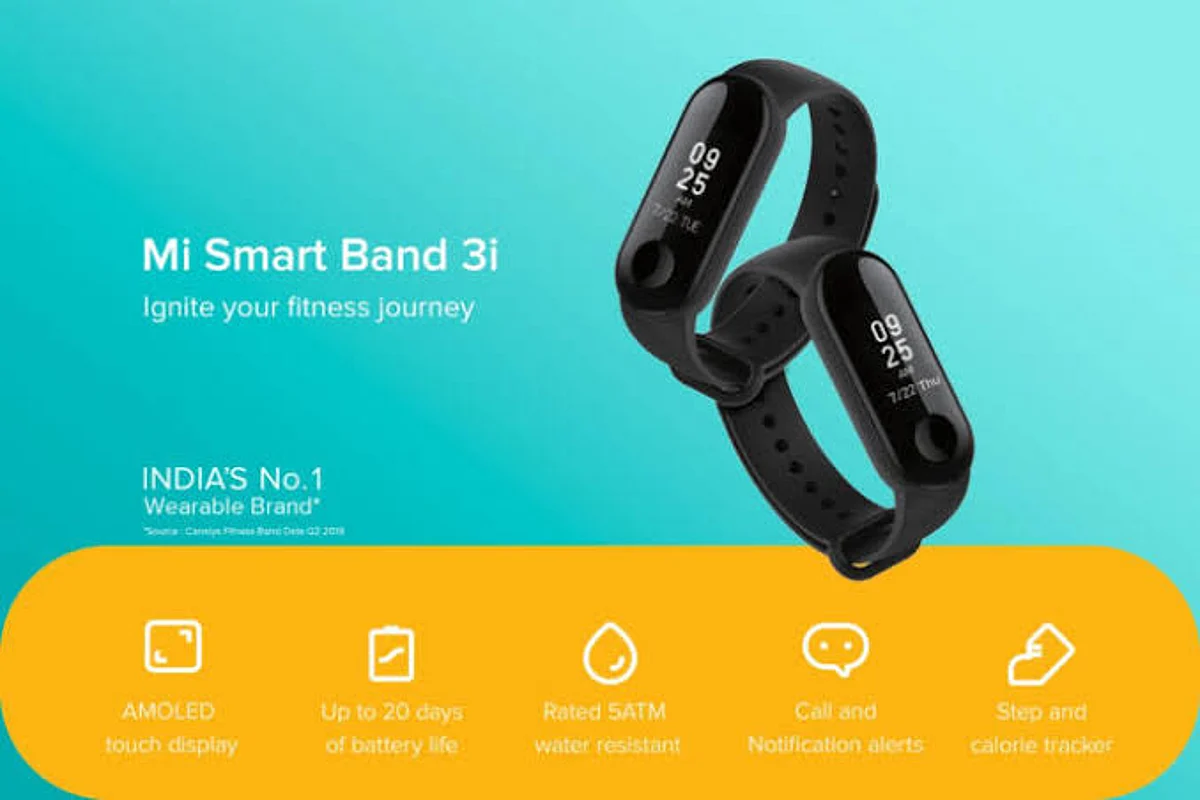 Mi Band 3i: Sale on Flipkart from December 16, Priced at Rs. 1299