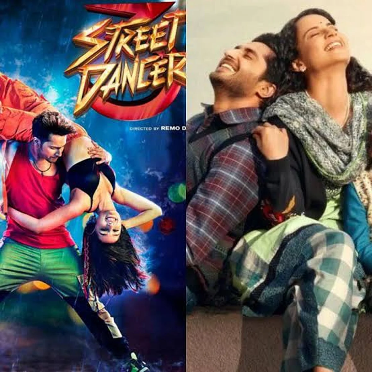 Panga vs Street Dancer 3D Box Office Collection Day 1!!!