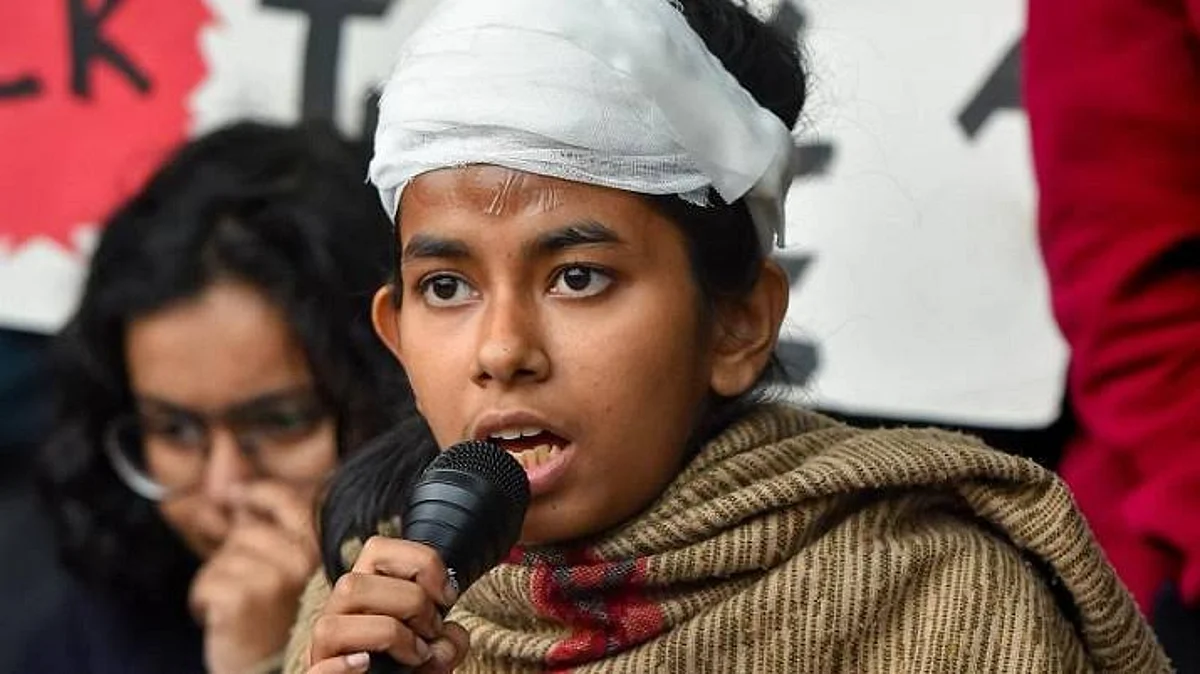 JNU Protest: Aishi Ghosh said she does not fear even 70 FIR’s filed against her