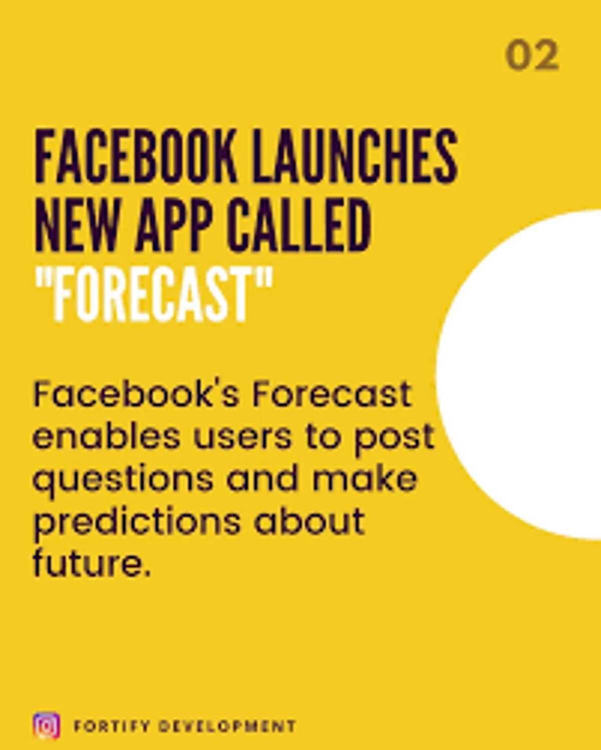 Facebook Brought New Prediction App Named “Forecast”
