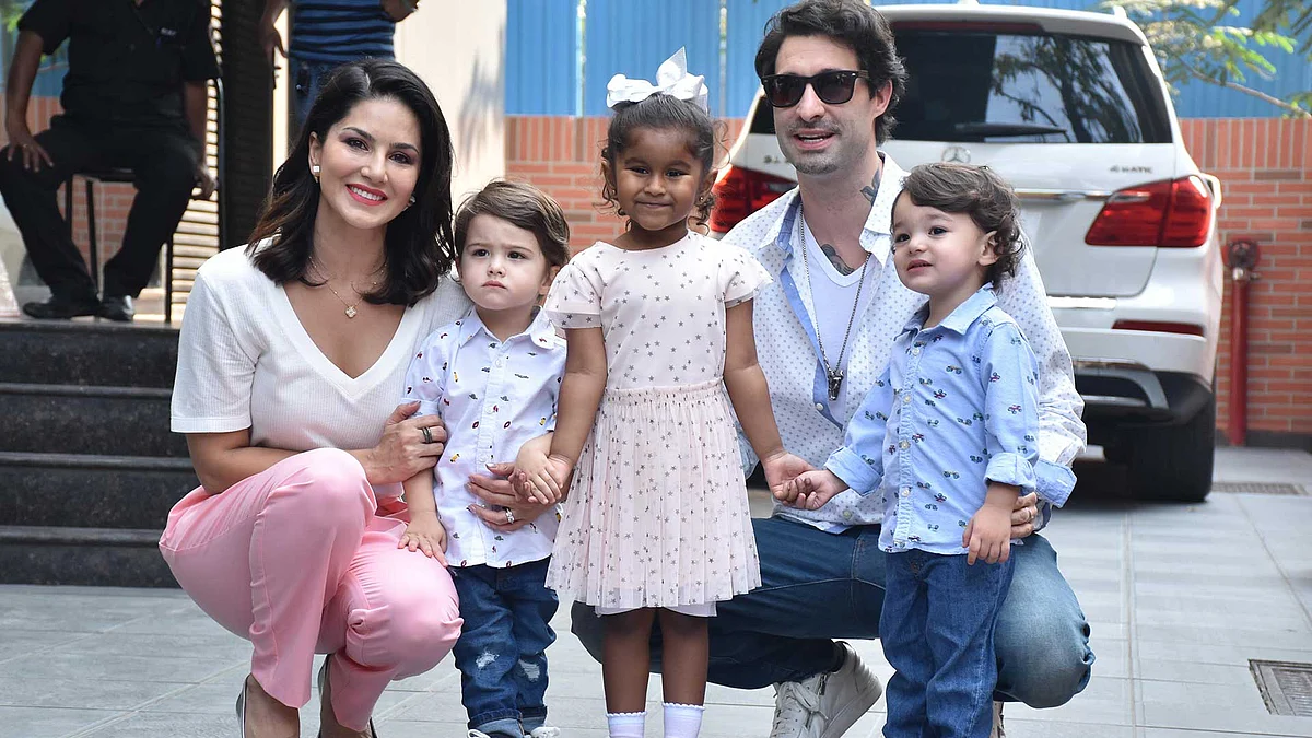 Sunny Leone Found such a Place Where Children can Roam ‘Away from People’, Shared Photos