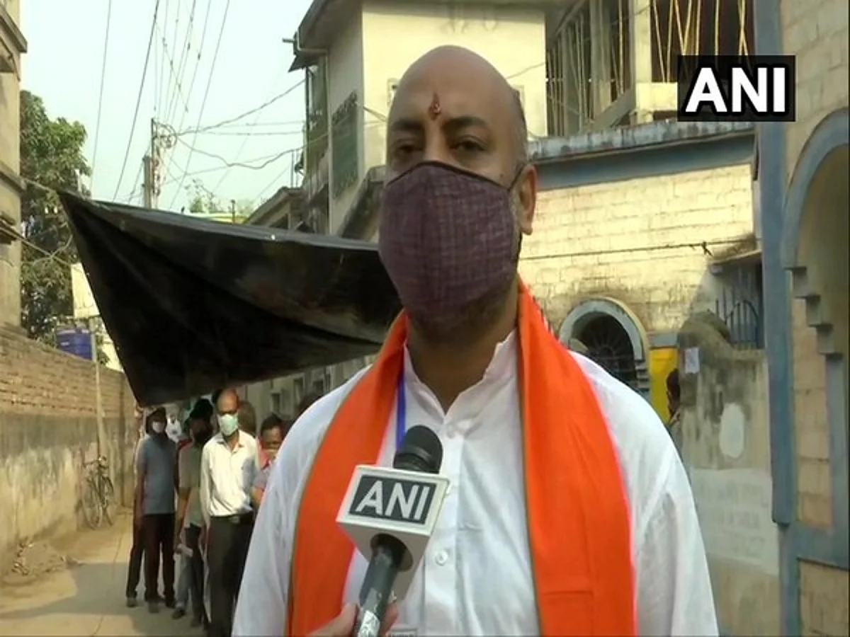 BJP candidate from Malda’s Ratua constituency casts vote, expresses confidence over victory
