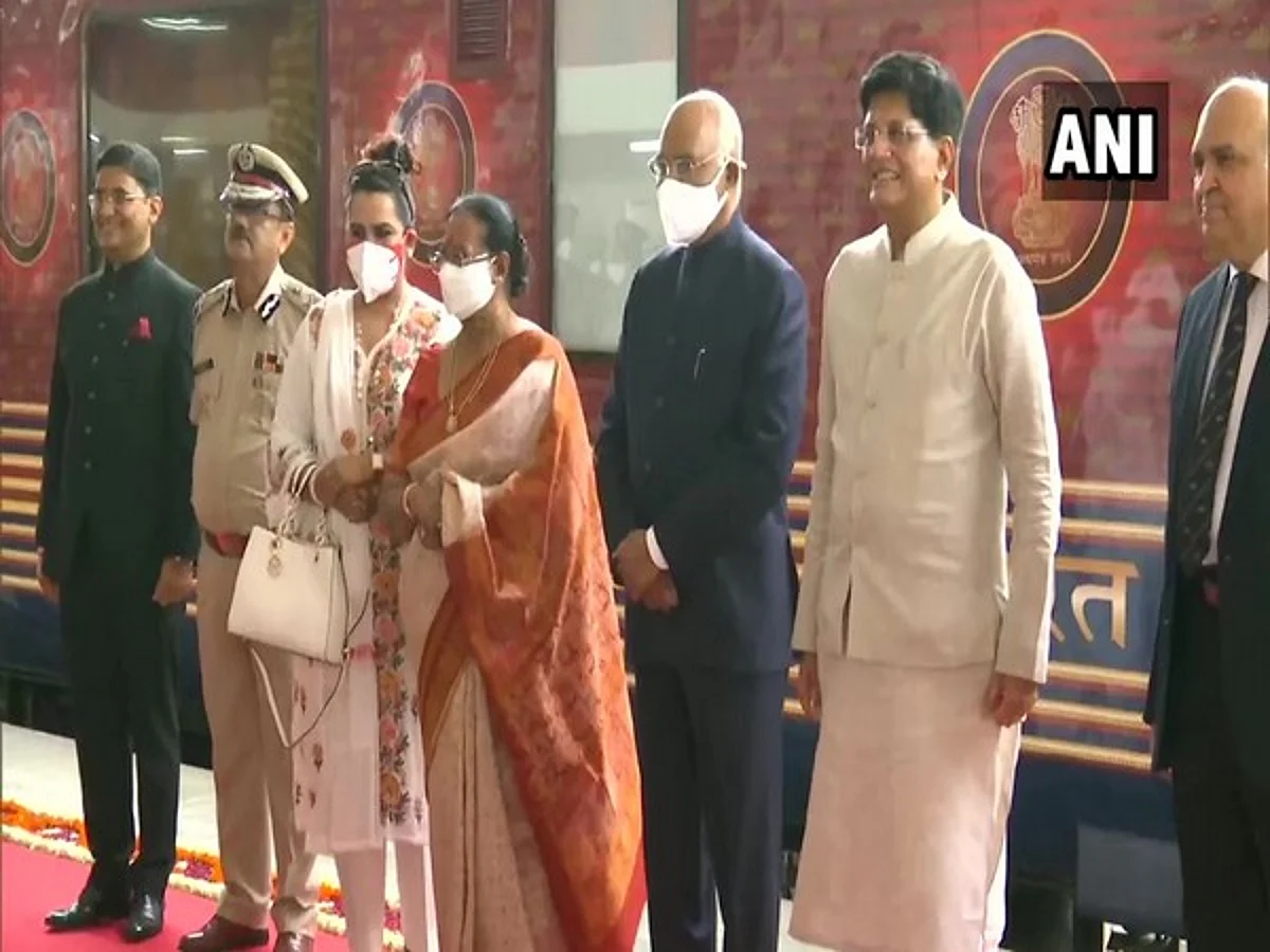 President Kovind’s rail journey to native place in UP on special train not presidential saloon