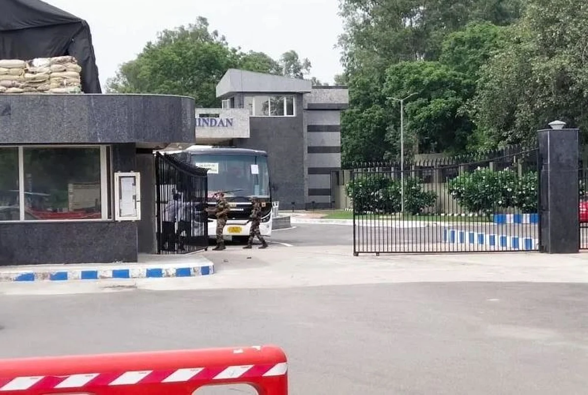 Plane Reached Hindon Air Force Airport in Ghaziabad carrying 35 Citizens