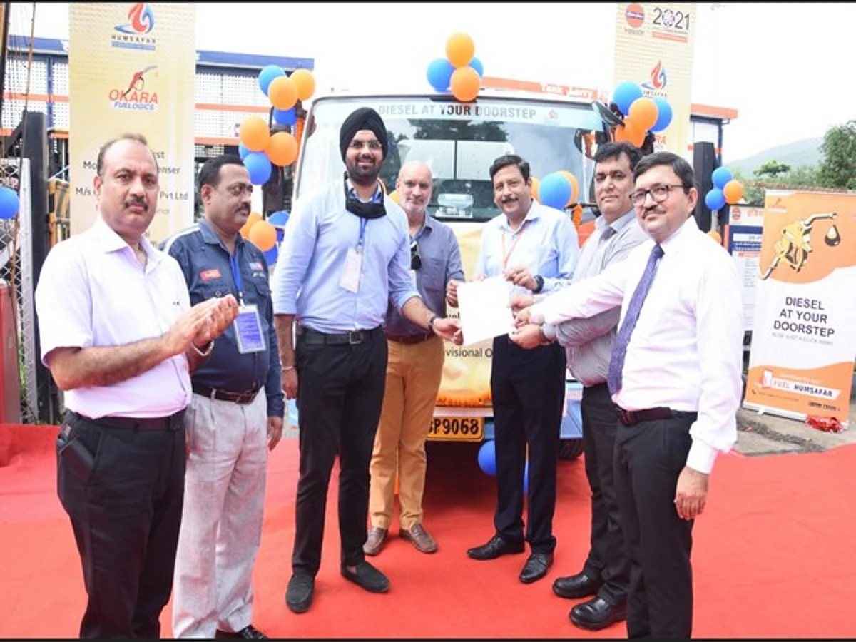 Indian Oil launches app-based door step diesel service in Mumbai in league with Okara Fuelogics and Humsafar India