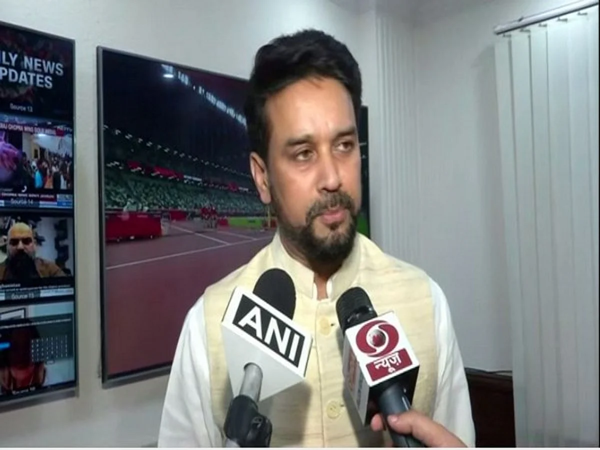 Neeraj’s win great hope for upcoming generation to play sport: Anurag Thakur