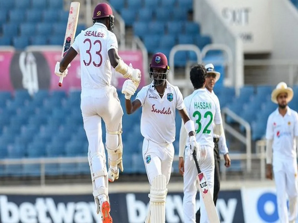 West Indies Beat Pakistan in First Match to Take 1-0 Lead in Test Series