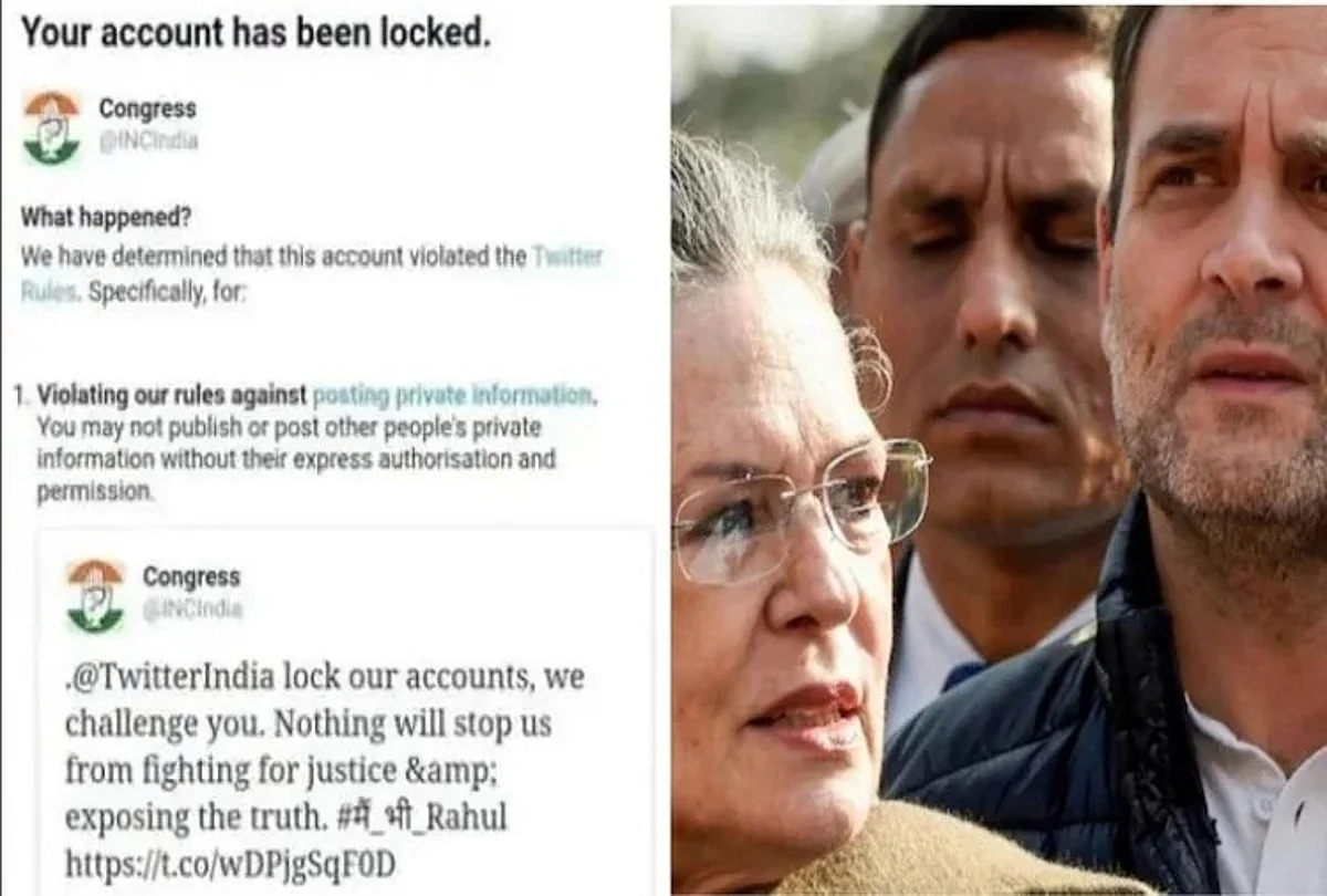 After Rahul Gandhi, Now Congress’ Official Account is Locked by Twitter, Protests Continue