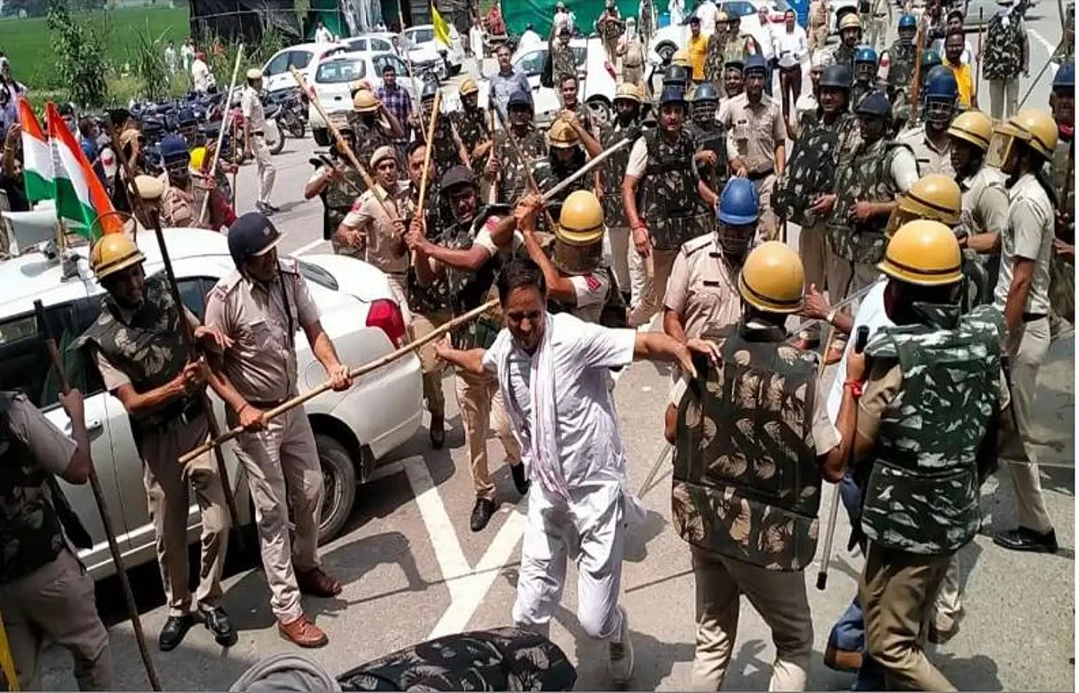 Farmer’s Protest: Haryana CM Manohar Lal Blames Punjab Government for Karnal Violence