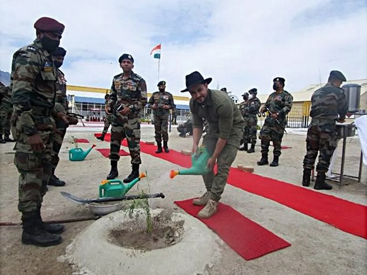 Indian Army joins ‘Project BOLD’ to grow bamboo trees in Himalayan terrains in Leh