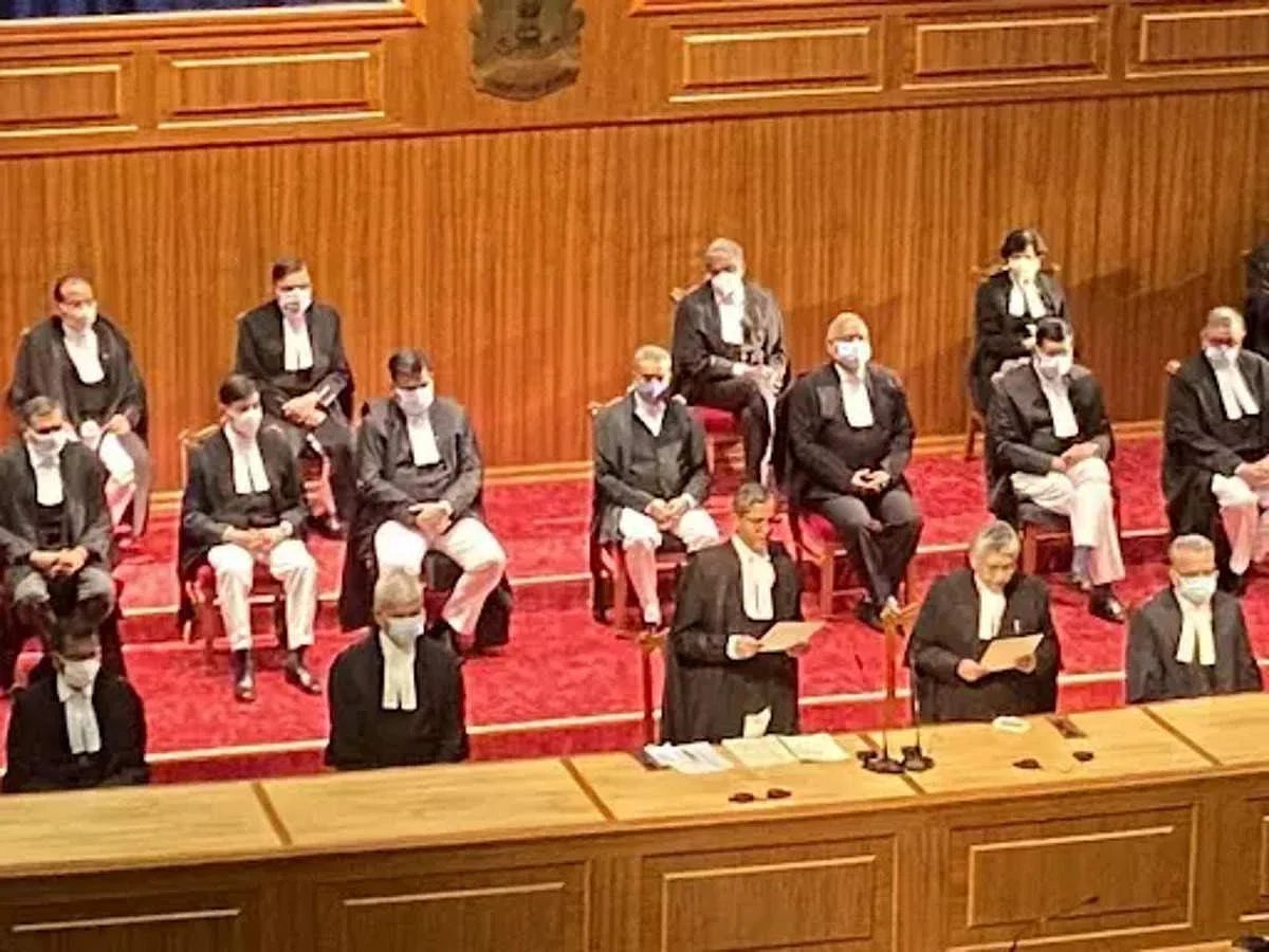 9 Judges took Oath together for the First Time in the SC including 3 Women