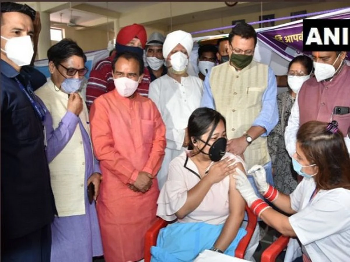 State will achieve 100 pc Covid vaccination in four months: Uttrakhand CM Dhami