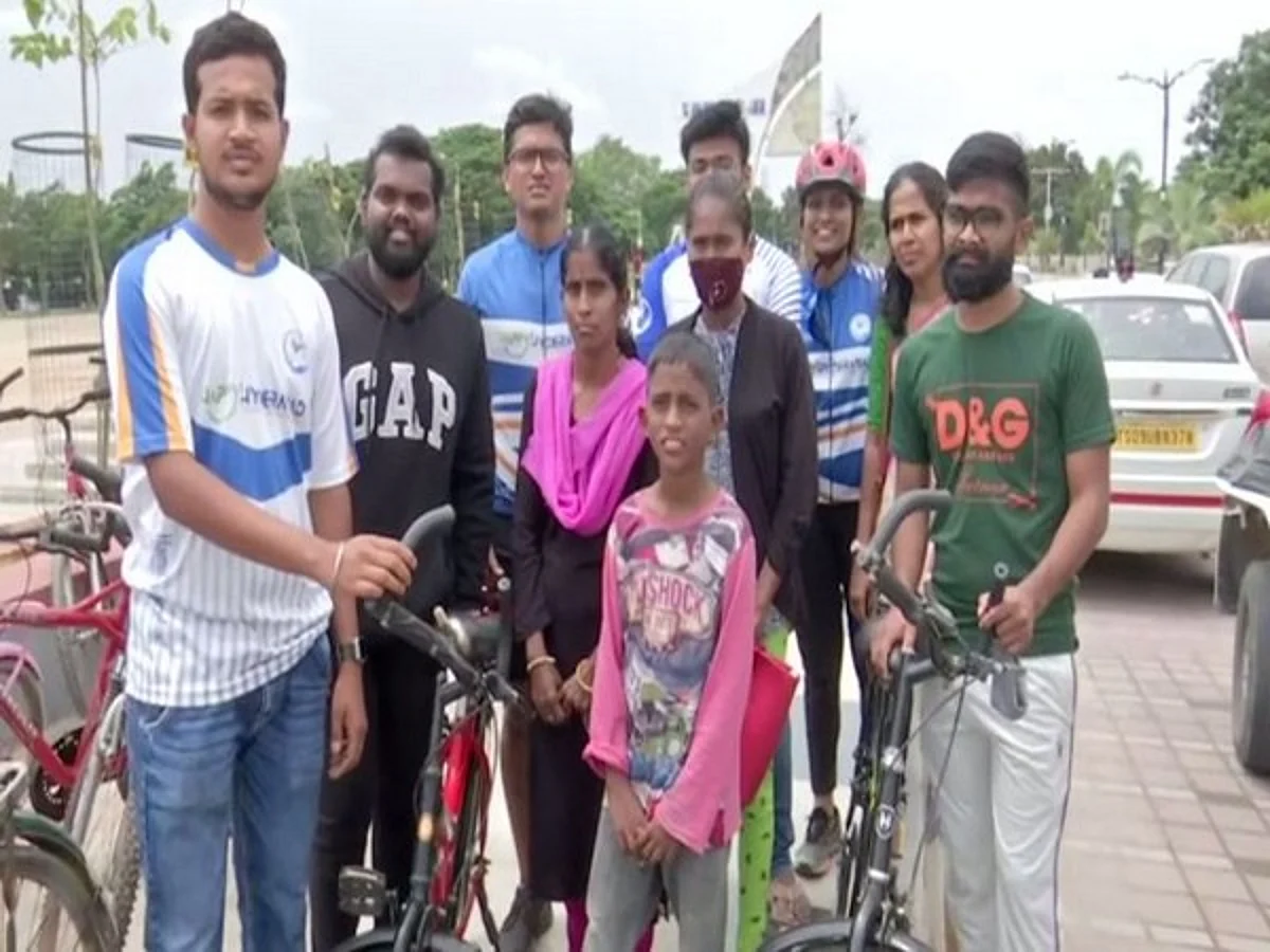 Hyderabad-based organisation collects pre-used cycles, repairs and donates them to the needy
