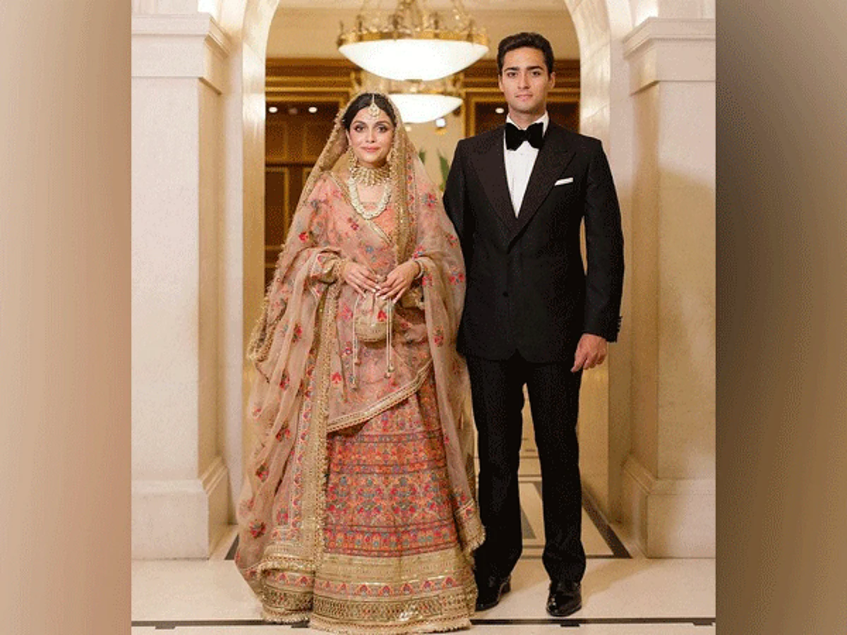 Ayesha Saif Khan’s Sabyasachi wedding lehenga made heads turn