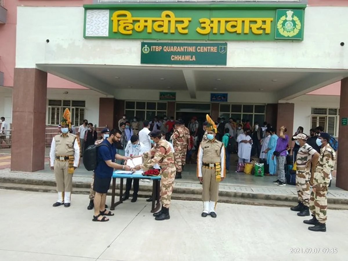 Delhi: 78 people evacuated from Afghanistan complete 14-day quarantine at ITBP camp