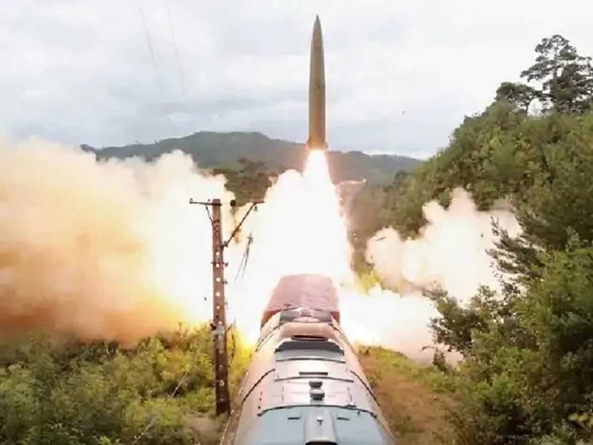North Korea Raised the World’s Concern by Testing Missiles from a Train