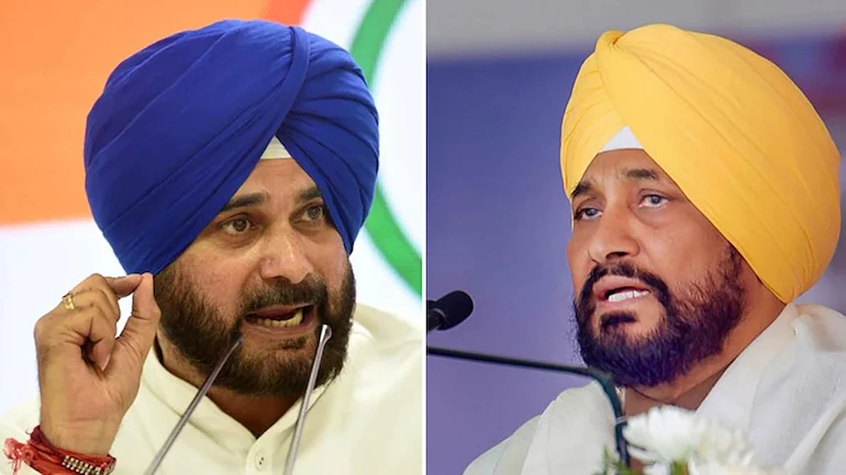 Punjab Congress Crisis: Clashes Broke out between CM Channi and Sidhu in a Meeting