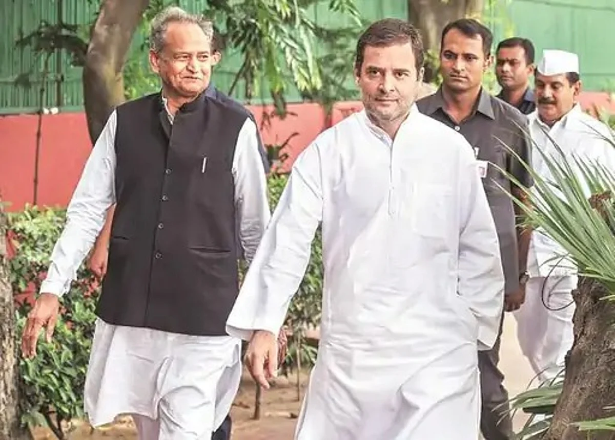 Chief Minister Ashok Gehlot denies Meeting with Rahul Gandhi