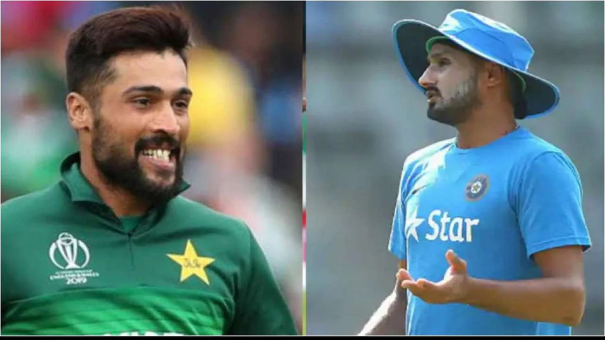 Mohammad Amir And Harbhajan Singh Clash over India Pakistan T20 World Cup Match