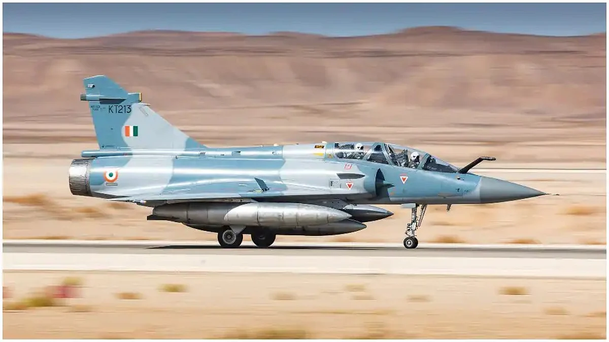 Indian Air Force Gets Two Mirage 2000 Fighter Jets From France