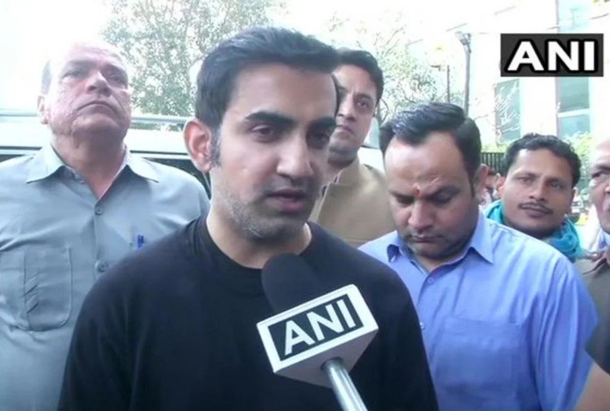 Gautam Gambhir was sent a threatening e-mail from Pakistan